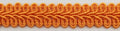 1/2" Chinese French Braid Gimp Trimming - 10 Continuous Yards - Many Colors! (Orange)