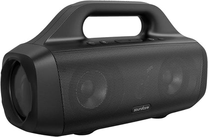 Anker Motion Boom Waterproof Bluetooth Speaker with Titanium Drivers, BassUp Technology, IPX7, 24H Playtime, App