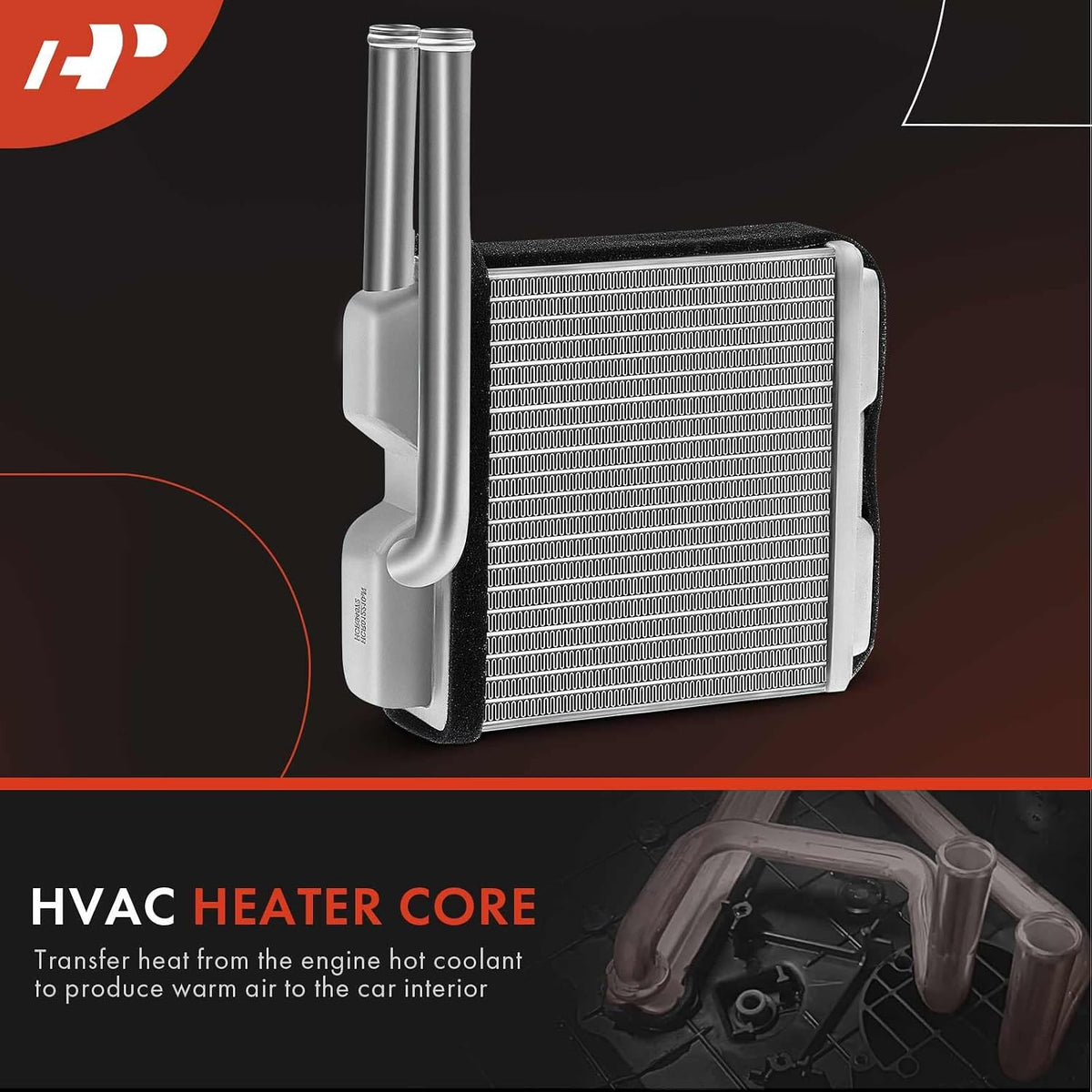 A-Premium HVAC Heater Core Compatible with Ford