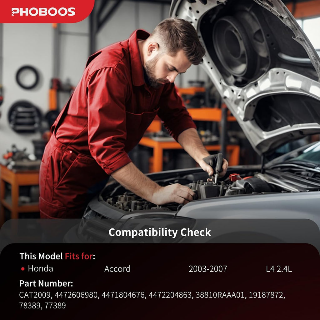 PHOBOOS A/C Compressor with Clutch Compatible with Honda Accord