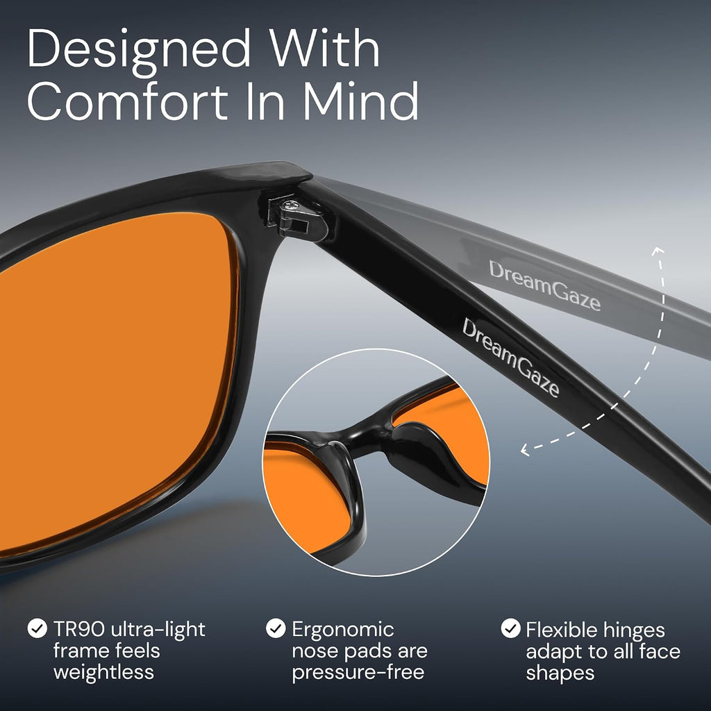 High Tech Blue Light Blocking Gaming Glasses | Computer Glasses, Advanced Blue Light Blocking, Screen Fatigue