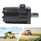 Hydraulic Motor Engine Hydraulic Motor for Char-Lynn 101-1003-009, Eaton 101-1003, 1/2 NPTF Dryseal Pipethread Ports
