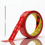 Clear Double Sided Tape Heavy Duty Made of 3M 4905 1 inch x 10 ft, Ultra Thin Strong Adhesive for Electronics, Glass