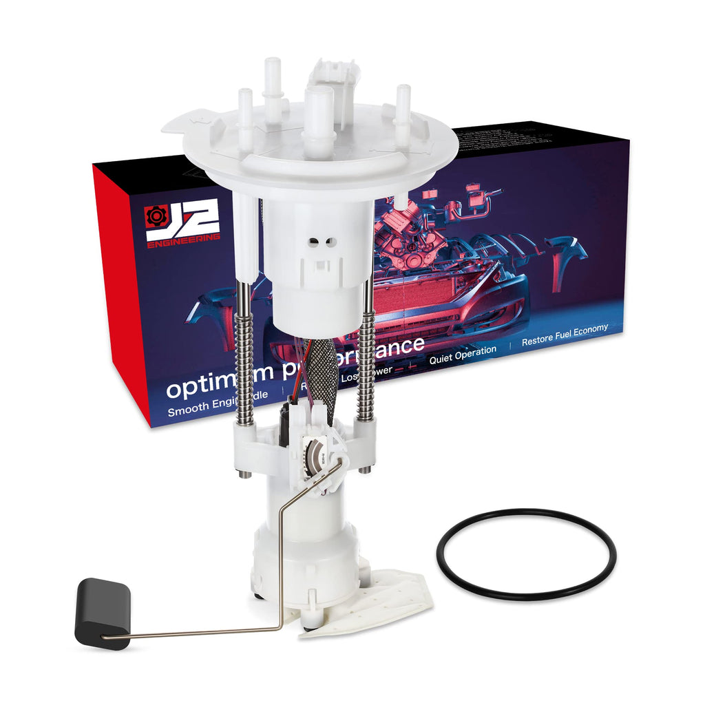 J2 Engineering Electric Fuel Pump Module Assembly Compatible with 04 F150 Standard Range Tank Replace E2441M, J2-FPM-0020