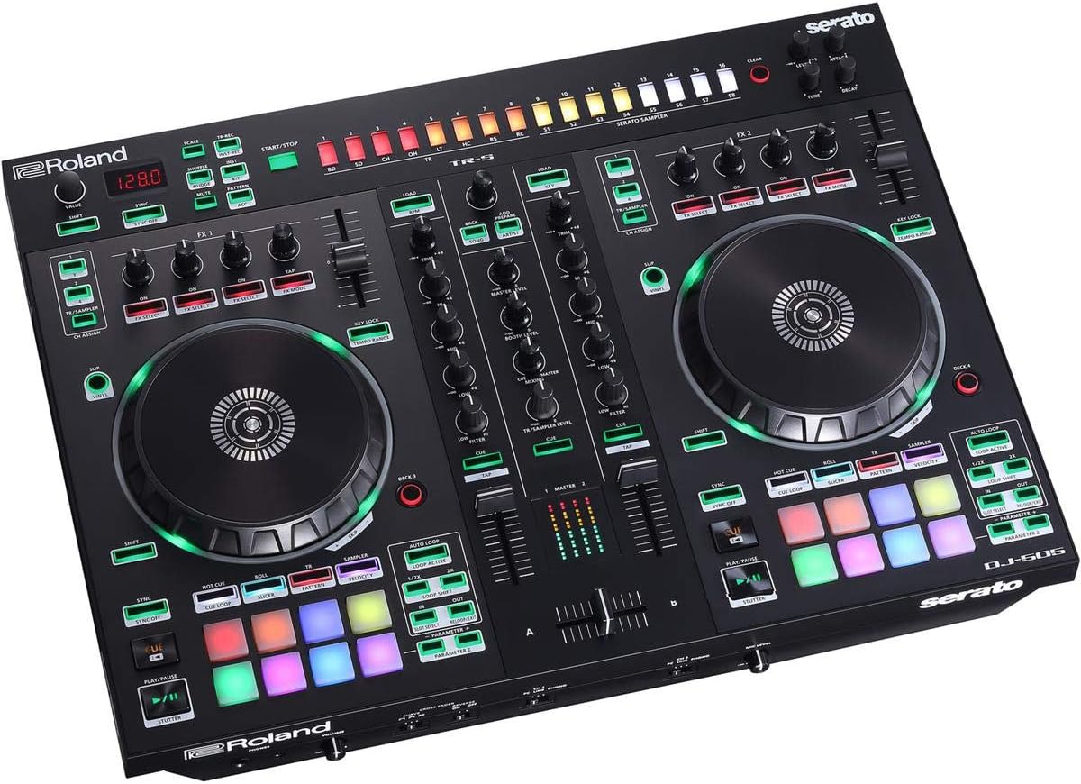 DJ-505 Two-Channel, Four-Deck Serato DJ Controller (DJ-505)