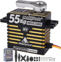 Waterproof RC Servo High Torque Brushless Motor Metal Gear Digital Servo Aluminum Case for 1/8 1/10 RC Crawler SCX10