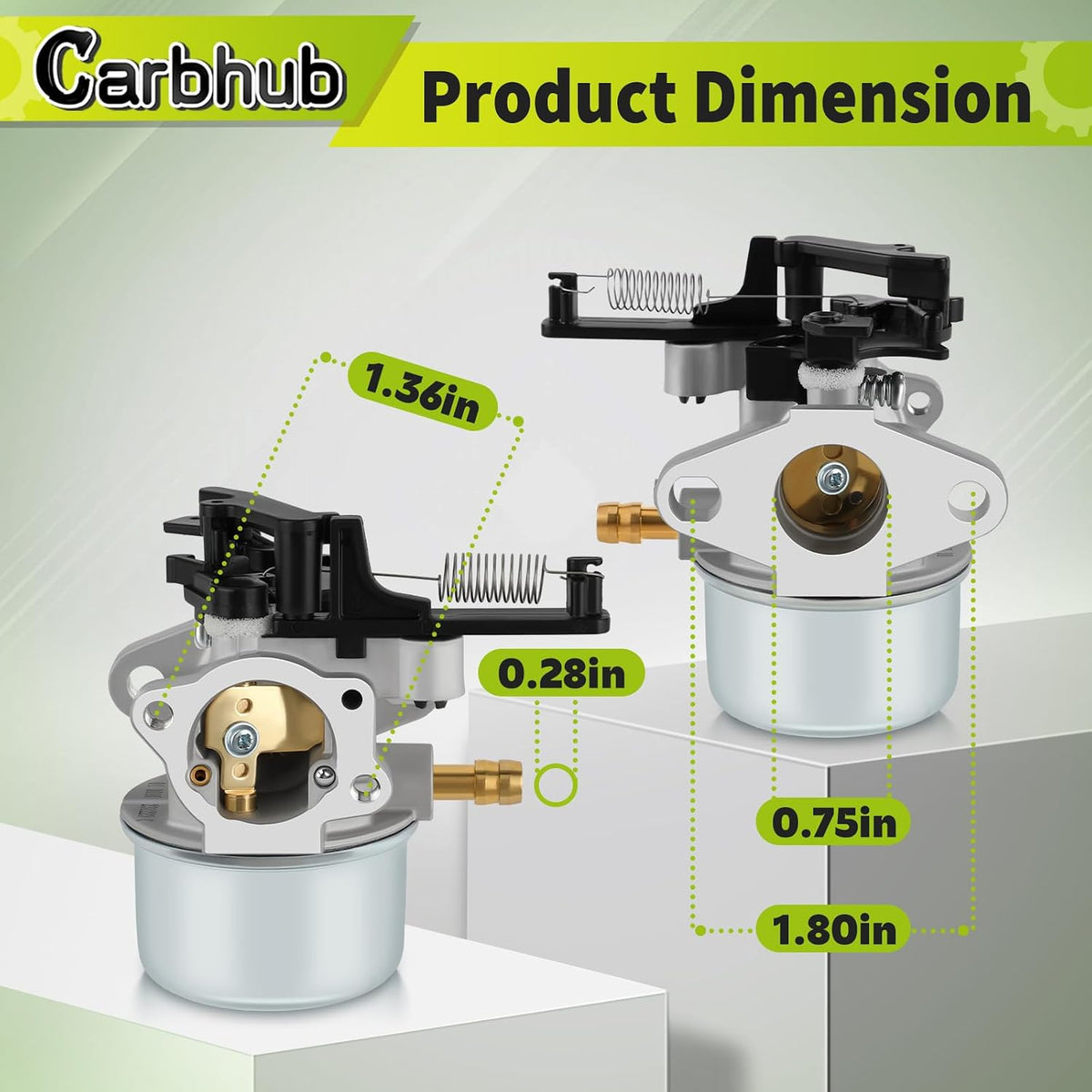 Carbhub 591137 Carburetor for 591137 590948 775EX Lawn Mower Engine Carb