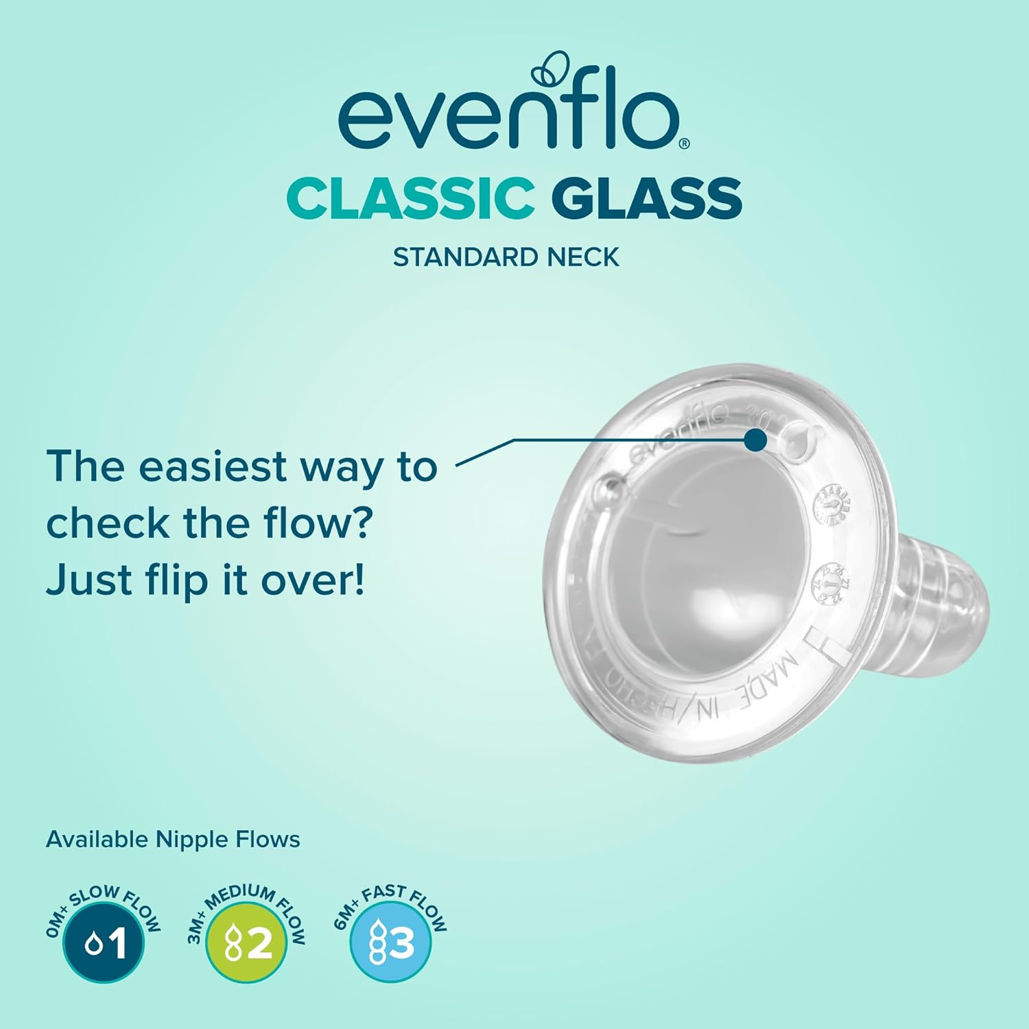 Feeding Classic Glass, Twist Bottles, 4 Oz, 6 Bottles.