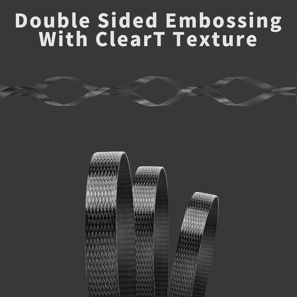 Banding Strapping Kit with 330ft Black PP Strap & 100 Metal Seals