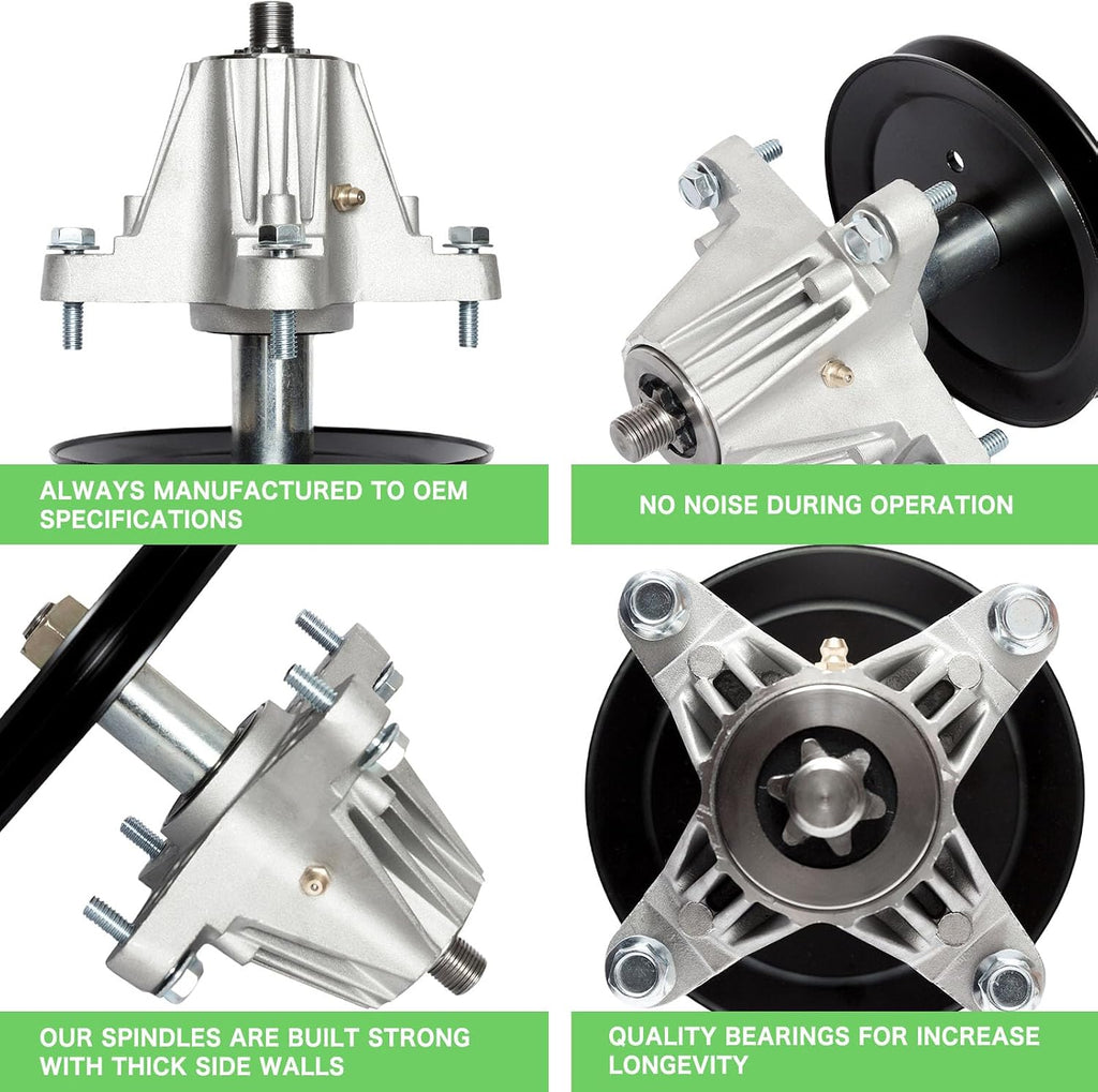 918-06991 618-06991 Spindle Assembly Fits 42 Inch Mower Deck Craftsman T1000 T1100 T1200 T1400 T1800 Troy Bilt Pony TB42 TB2246 Huskee LT4200 Lawn Mower Parts