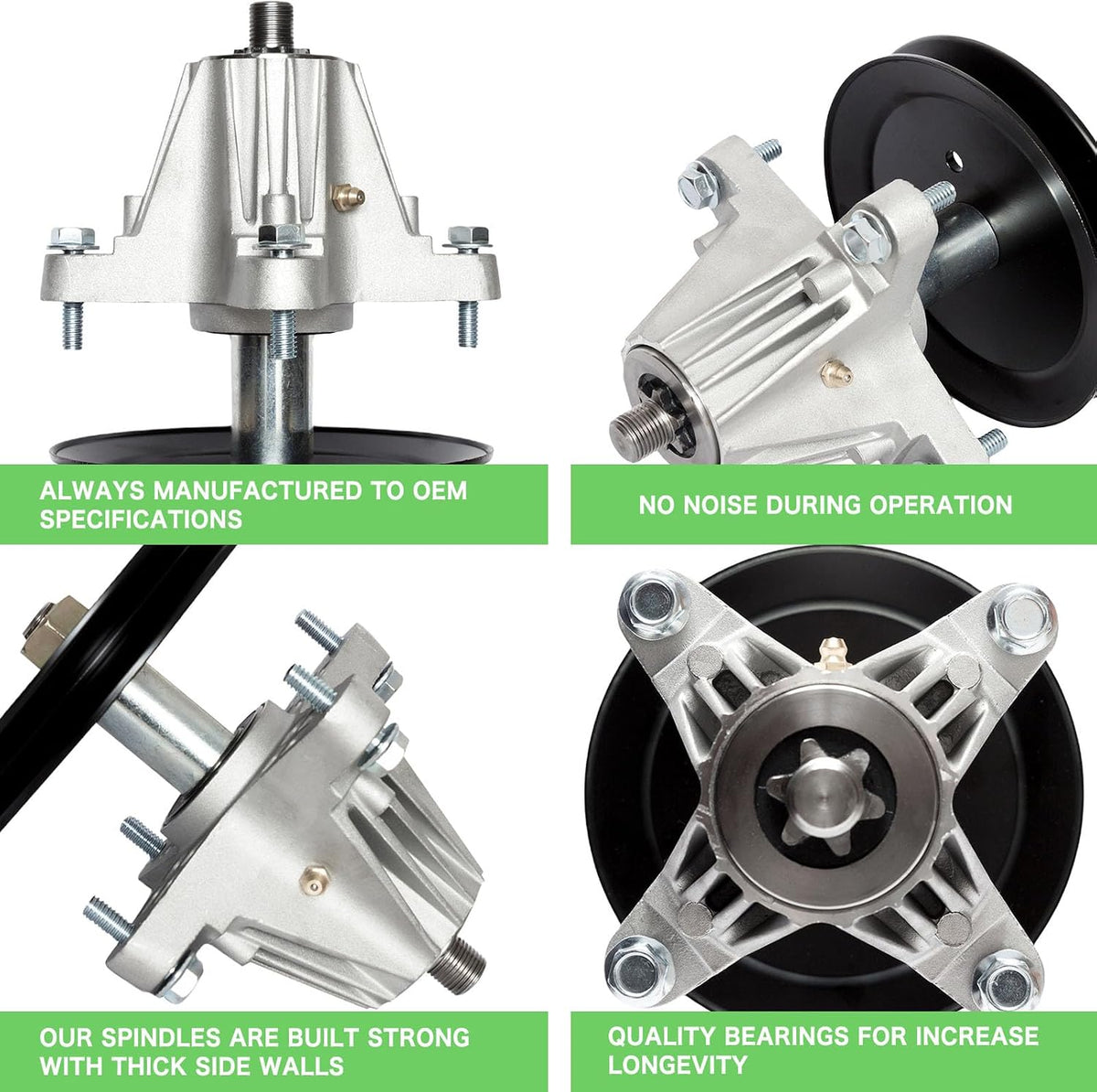 918-06991 618-06991 Spindle Assembly Fits 42 Inch Mower Deck Craftsman T1000 T1100 T1200 T1400 T1800 Troy Bilt Pony TB42 TB2246 Huskee LT4200 Lawn Mower Parts