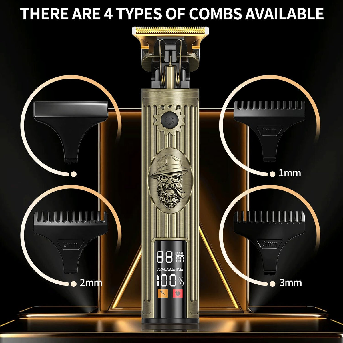 Beard Trimmer for Men-Hair Clippers for Men