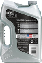 Valvoline Advanced Full Synthetic SAE 10W-30 Motor Oil 5 QT