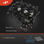 A-Premium Upper Intake Manifold Compatible with Chevrolet, Cadillac, Buick