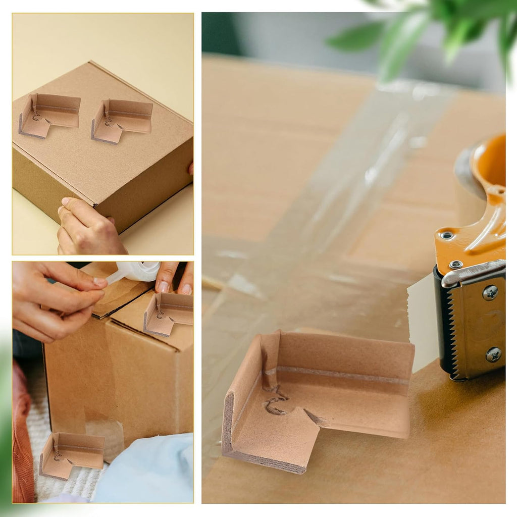 Cardboard Corner Protectors L-shaped Edge Guards 50pcs