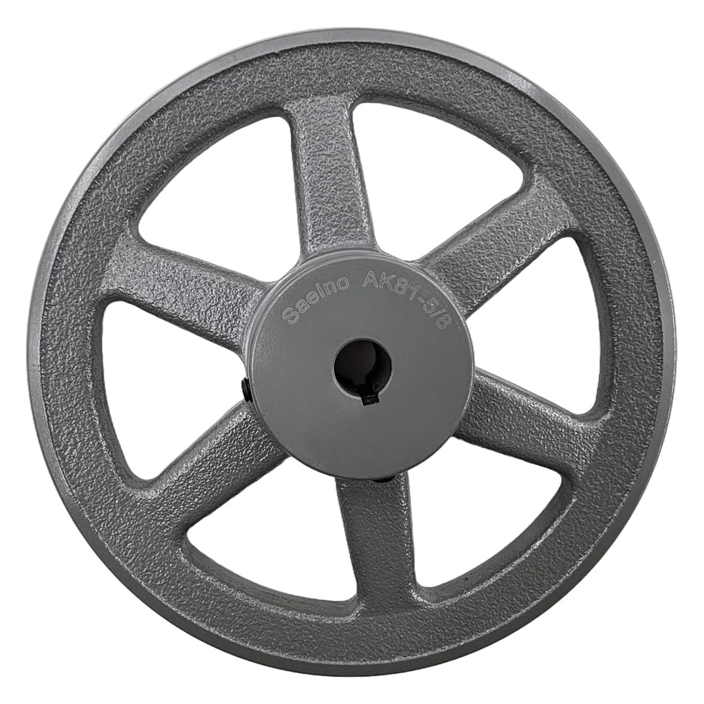 AK81-5/8 sheave,v Belt Pulley 5/8" Bore 7.95" OD,Motor Pulley Cast Iron for A 3L 4L V-Belts,AK8158 Pulley