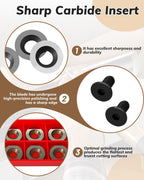 10Pcs 16mm Round Carbide Inserts Indexable Replacement Cutters Inserts