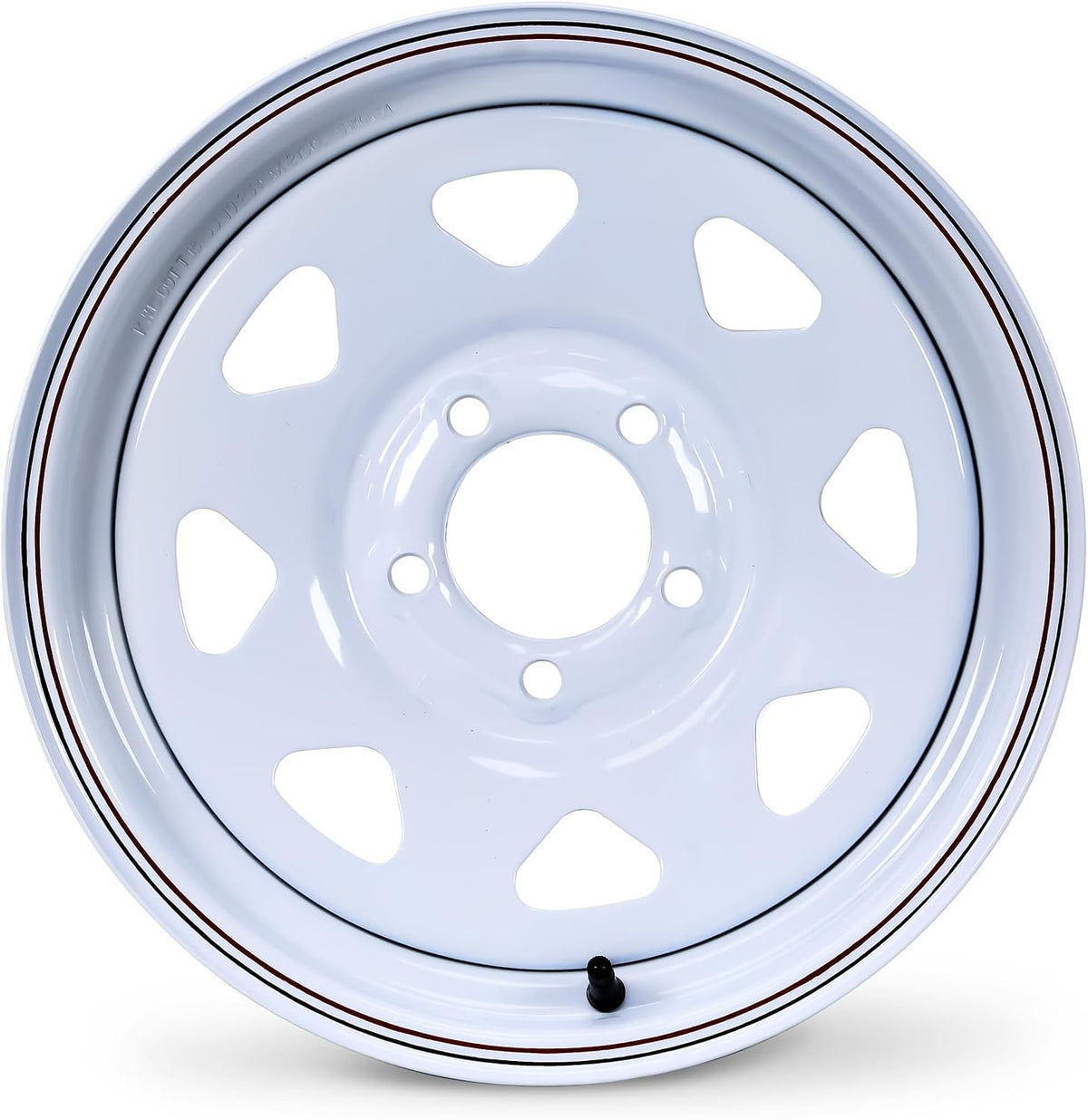 Trailer Tire Wheel ST205/75D15 6PR 101L 5X4.5 White Spoke Rim