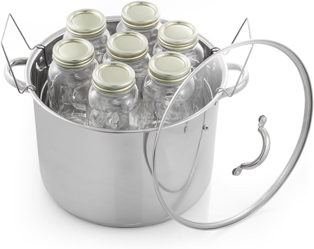 Prep•N•Cook by McSunley 21.5Qt Stainless Steel Water Bath Canner