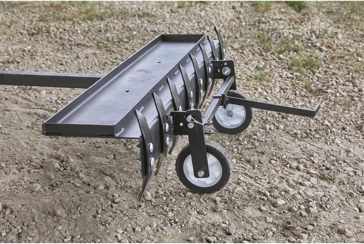 Plow Attachment for Lawn Tractor and ATV, 48 Inches Tow-Behind UTV/ATV Plow