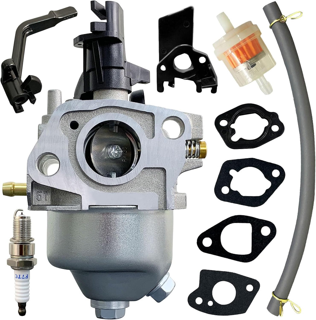 Ruixing OEM 4000 212cc Generator Carburetor for Predator 4000 3500 4375 Champion Honda Generac 3500 4000 3000 4500 4375 3550 3650 GP3250 GP3300 Watt 196cc 208cc 212cc 224cc 7hp 6.5HP Engine