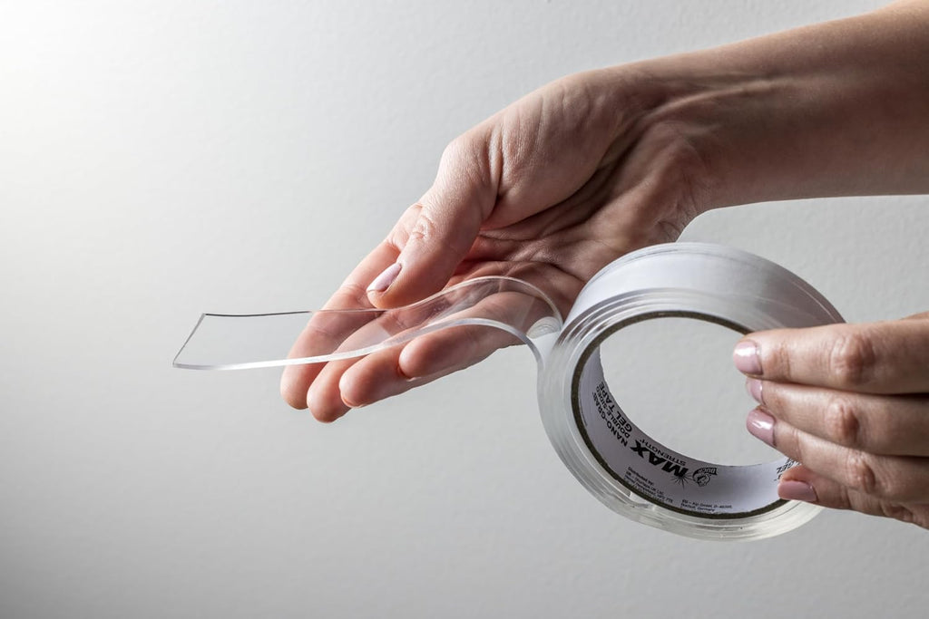 Max Strength Double-Sided Tape with Nano-Grab Technology, 2 Rolls