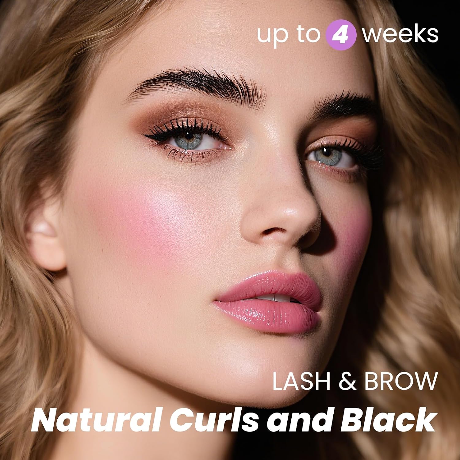 Lash Lift and Black Kit, Full Tube Design Brow Lamination Kit Salon Grade Instant Curling & Coloring With Detailed