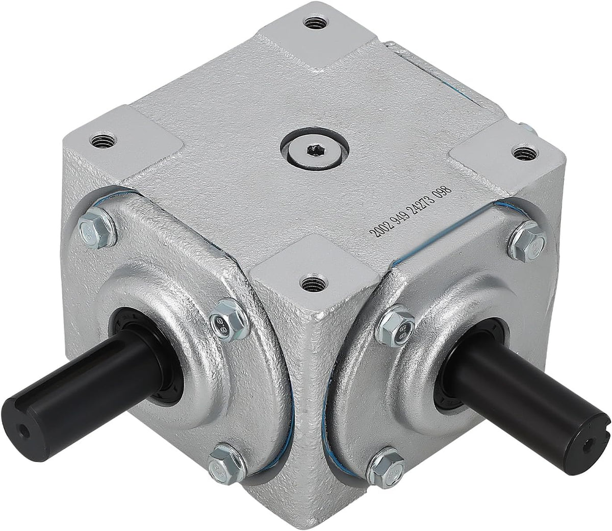maXpeedingrods 40 HP Right Angle Gearbox with 2 Keyed Shafts