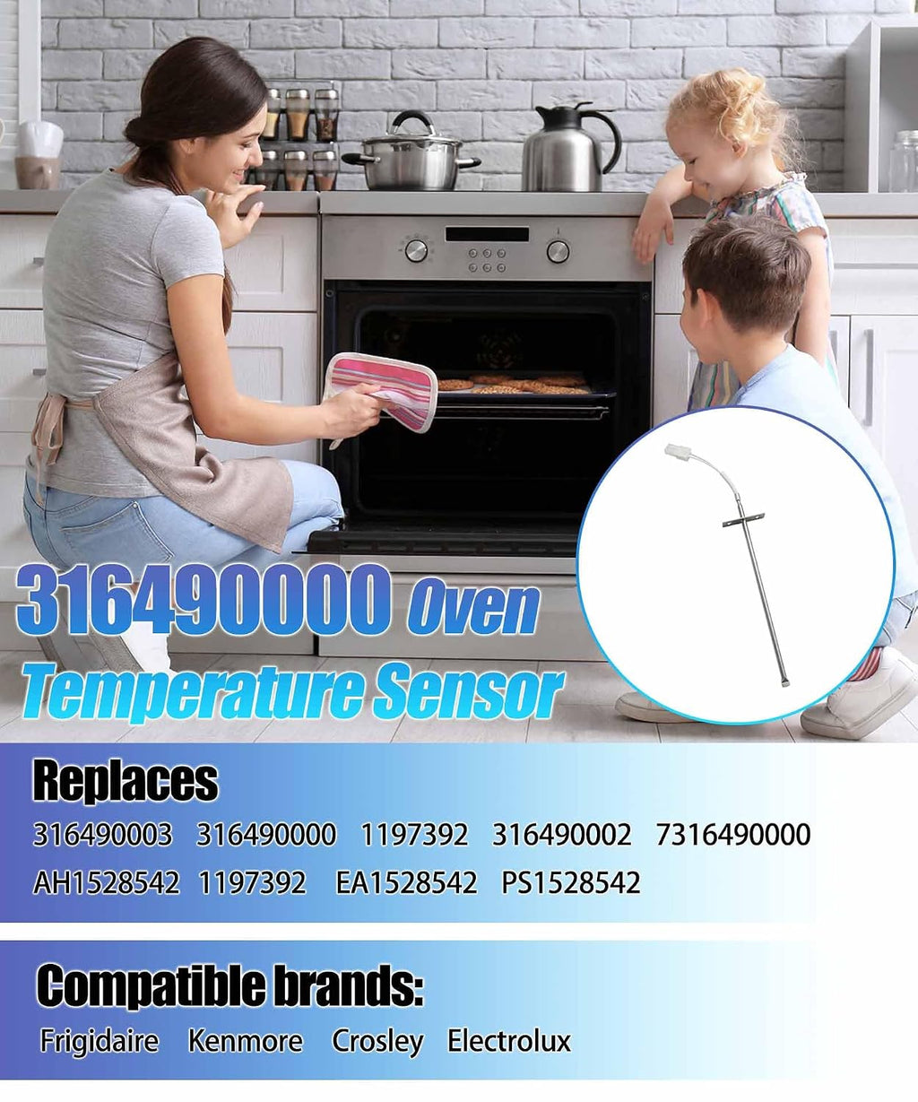 316490000 AP3963654 Range Oven Temperature Sensor