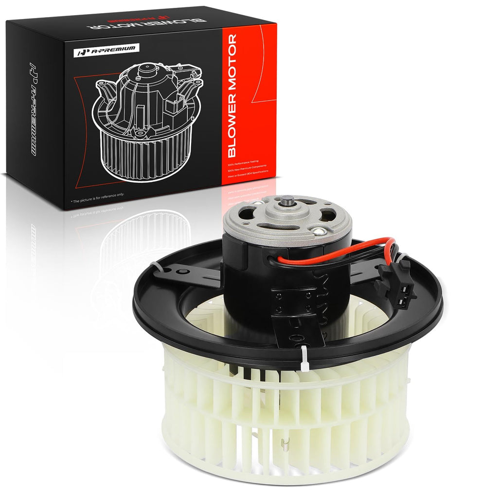 A-Premium Front HVAC Heater Blower Motor with Fan Cage