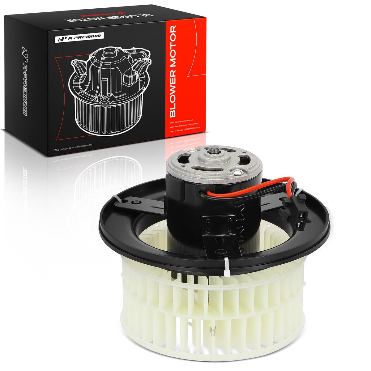 A-Premium Front HVAC Heater Blower Motor with Fan Cage