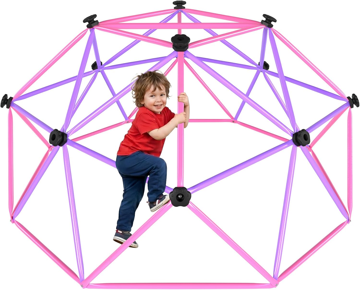 6FT Climbing Dome for Kids 3-8, Jungle Gym for Indoor and Outdoor, Geometric Dome Climber Supporting 440 Lbs