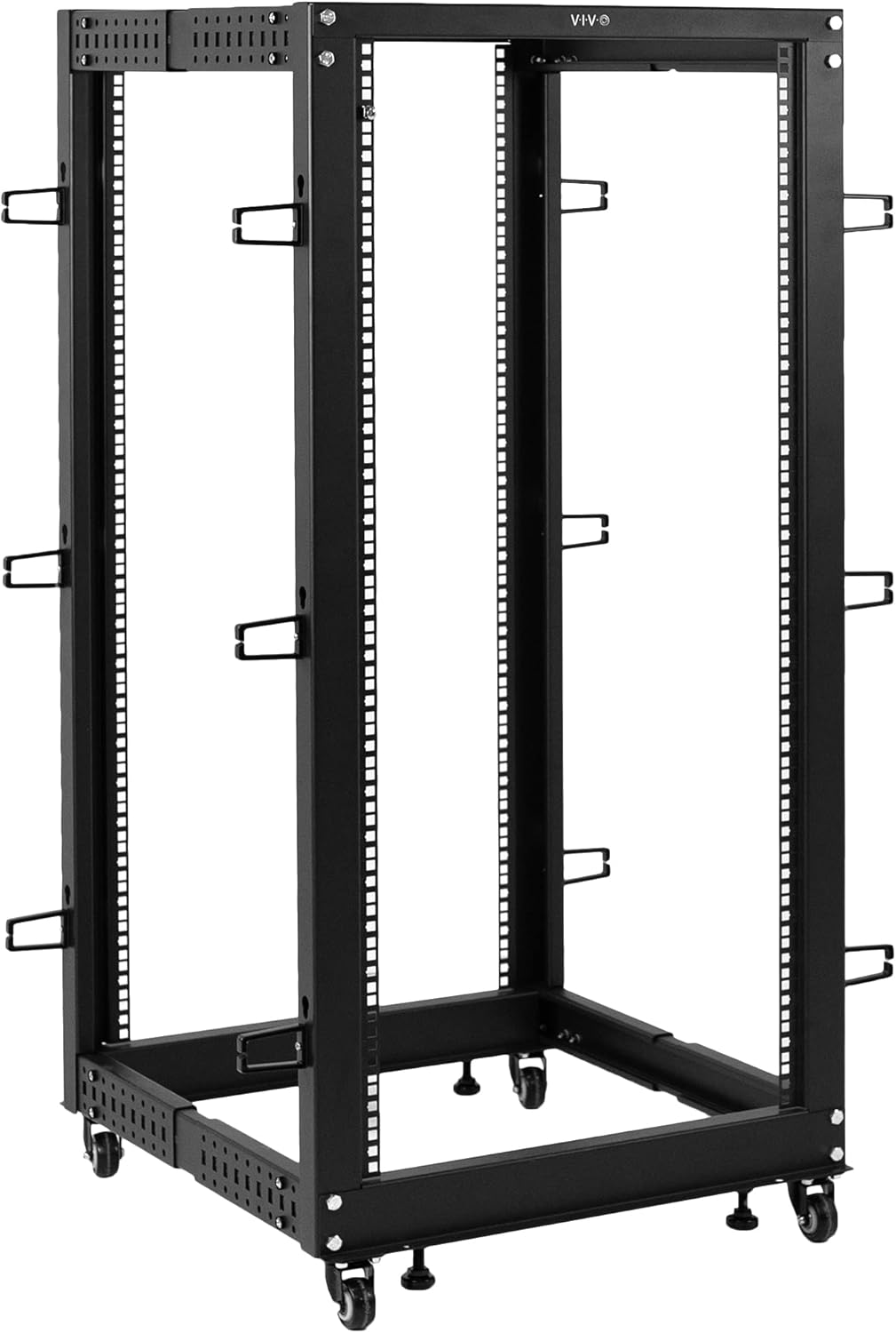 VIVO 25U Freestanding Server Rack Cart
