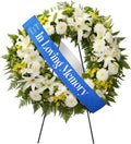 Funeral Sash Memorial Wreath Sash Funeral Ribbon Celebration of Life Ribbon for Casket or Wreath Flowers Memorial