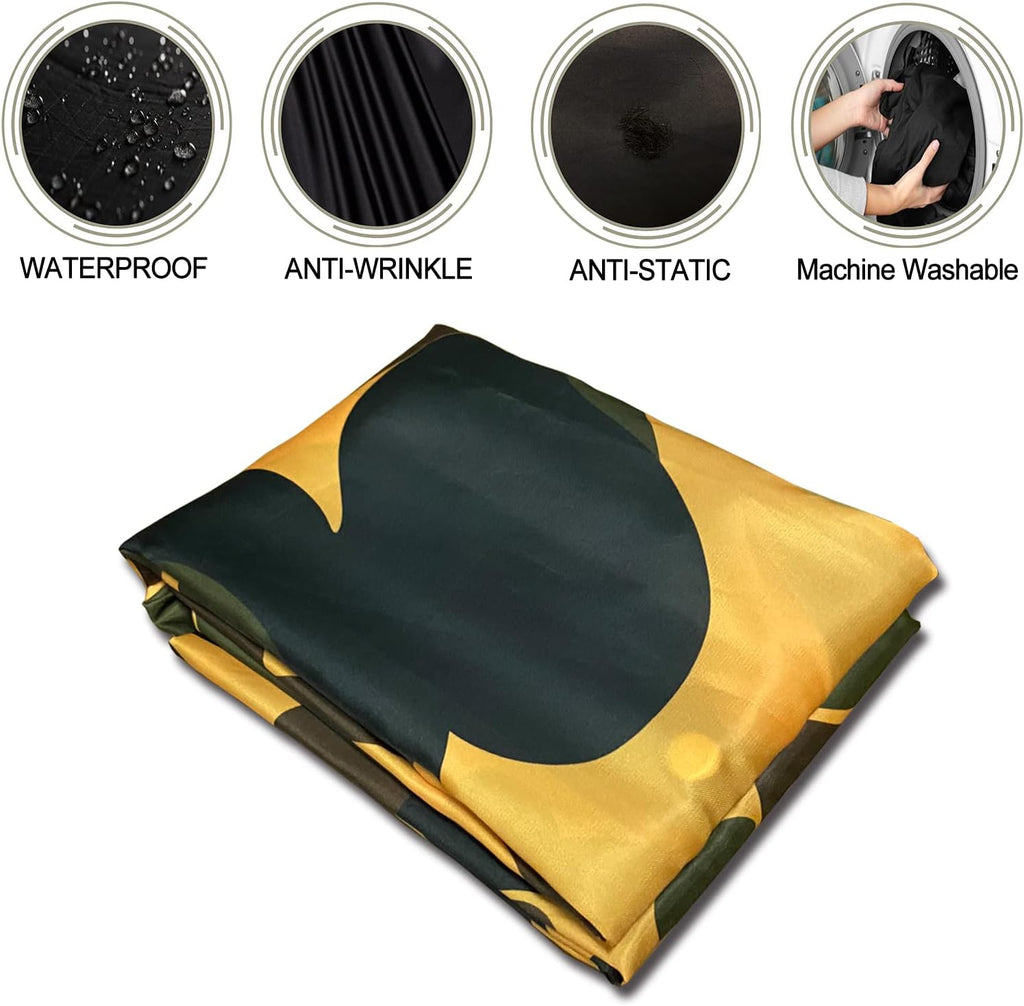Barber Cape for Men Professional Hair Cutting Salon Cape with Snaps Waterproof Hairdressing Styling Cape- 63”× 56”