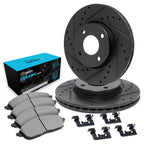 R1 Concepts Front Brake Kit Fits 1990-2000 Honda Civic