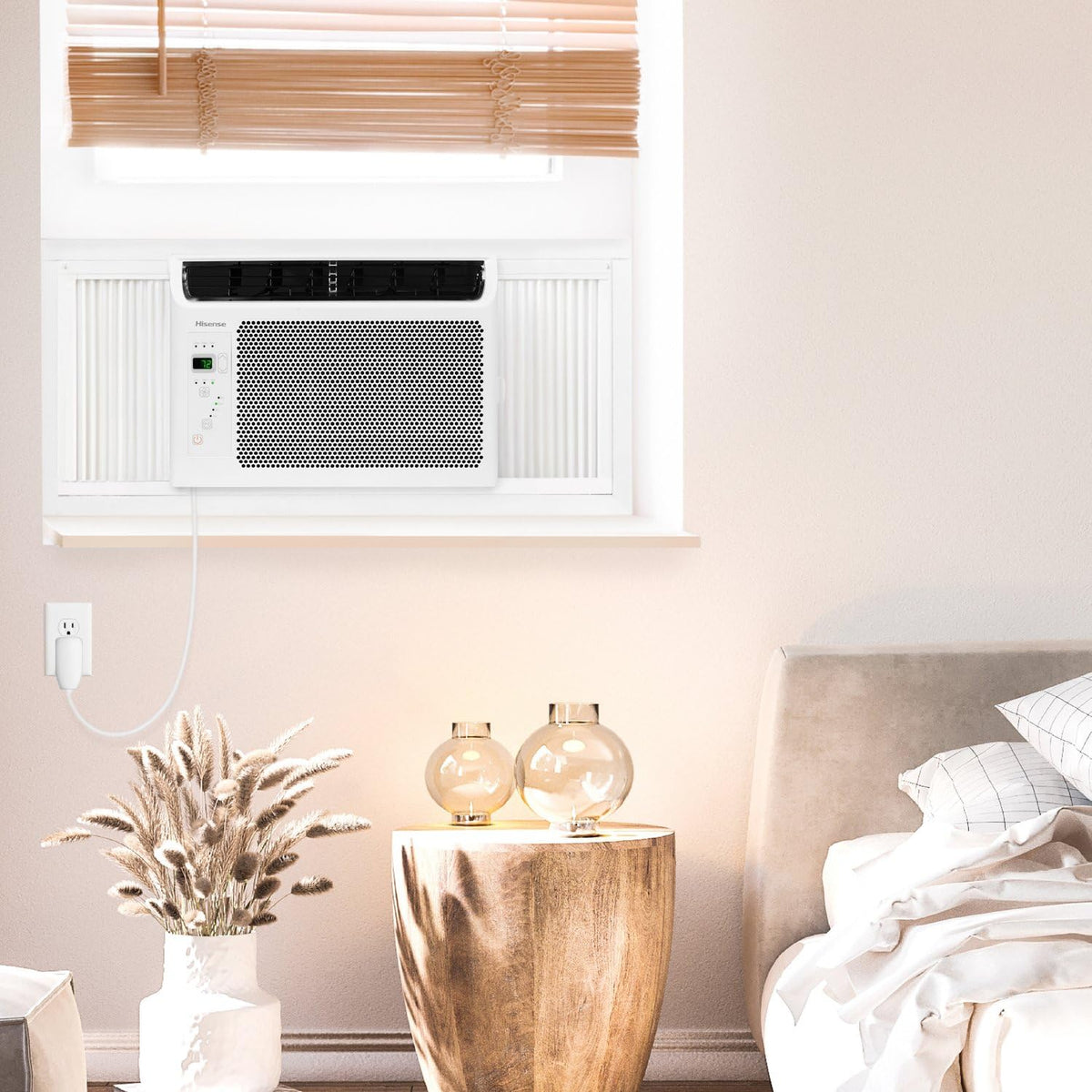 6,000 BTU Window Air Conditioner with Remote, 250 Sq. Ft.
