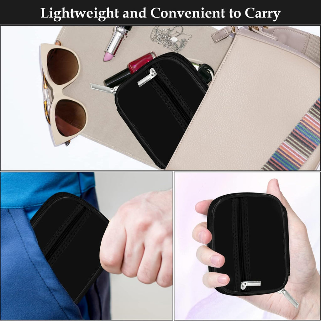 Weekly Travel Pill Organizer Pill Case for Purse with Removable 7 Day Pill Box, Fashionable Travel Medicine Organizer
