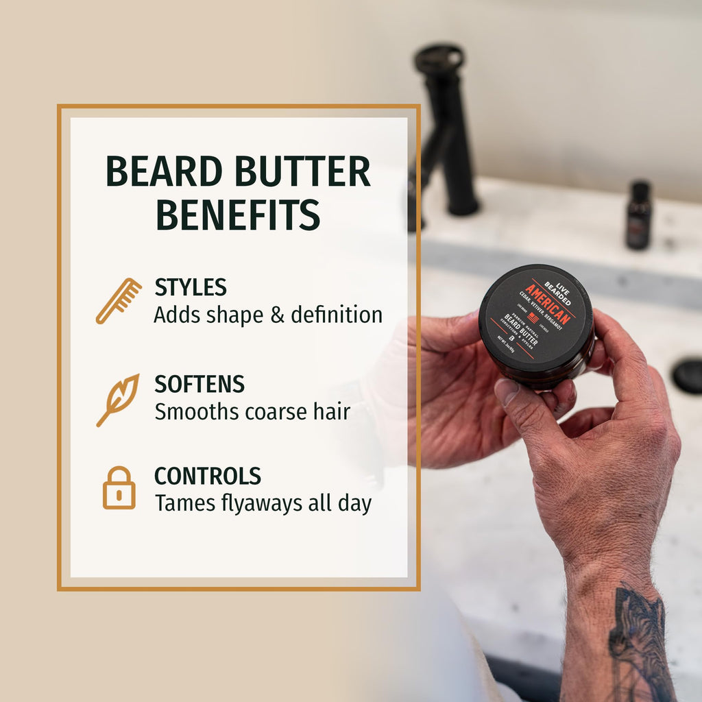 Beard Butter, Executive, Cedar, Vanilla, 3 fl oz