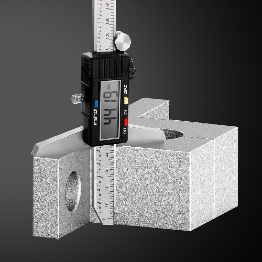 Digital Depth Caliper Electronic Depth Gauge Caliper Depth Rule for Accurate Depth Measurement and DIY Use 0-150mm 0.01mm