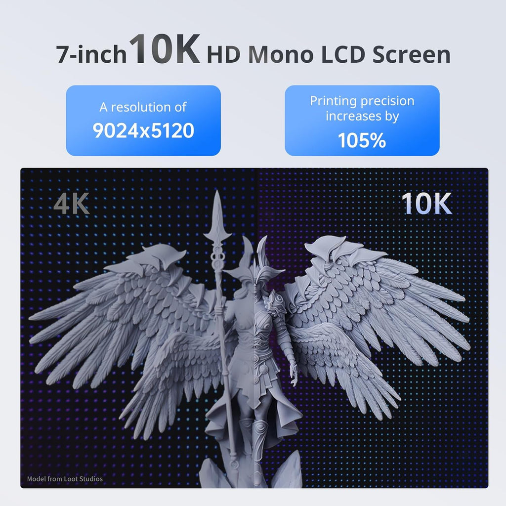 Photon Mono 4 and Wash & Cure 3.0, Resin 3D Printer Bundle