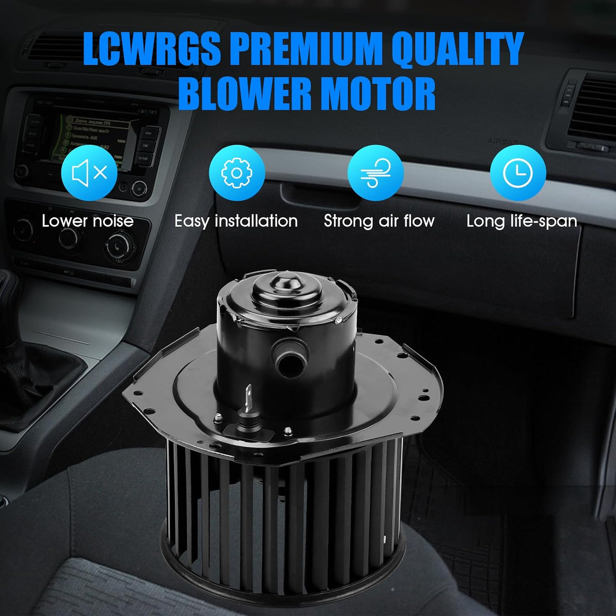 AC Blower Motor 700103 for Chevy Silverado GMC Sierra 1992-1996