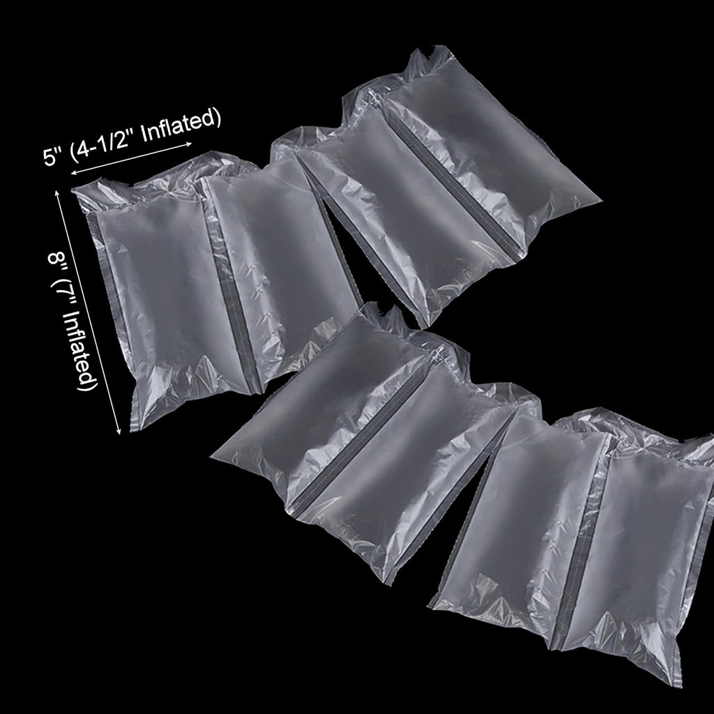 [2 ROLLS] Cycence Air Pillow Space Filler - 8" x 5" x 984 Ft/Roll - Air Pillow Space Filler for Shipping Packing