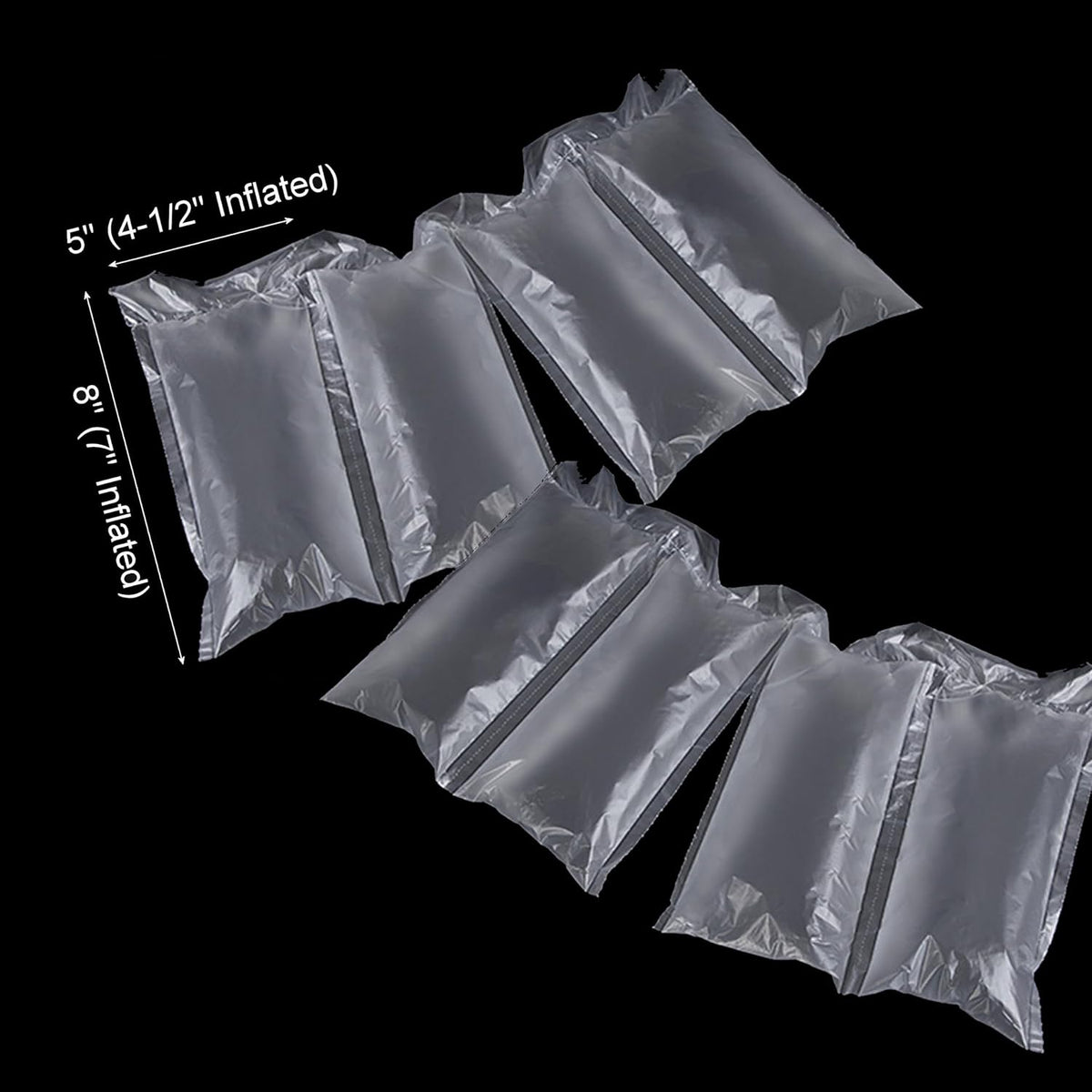 [2 ROLLS] Cycence Air Pillow Space Filler - 8" x 5" x 984 Ft/Roll - Air Pillow Space Filler for Shipping Packing