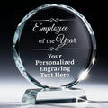 Personalized Trophy Award - Custom Crystal Awards and Trophies - Plaques Personalized Engraved - Thank You Gifts
