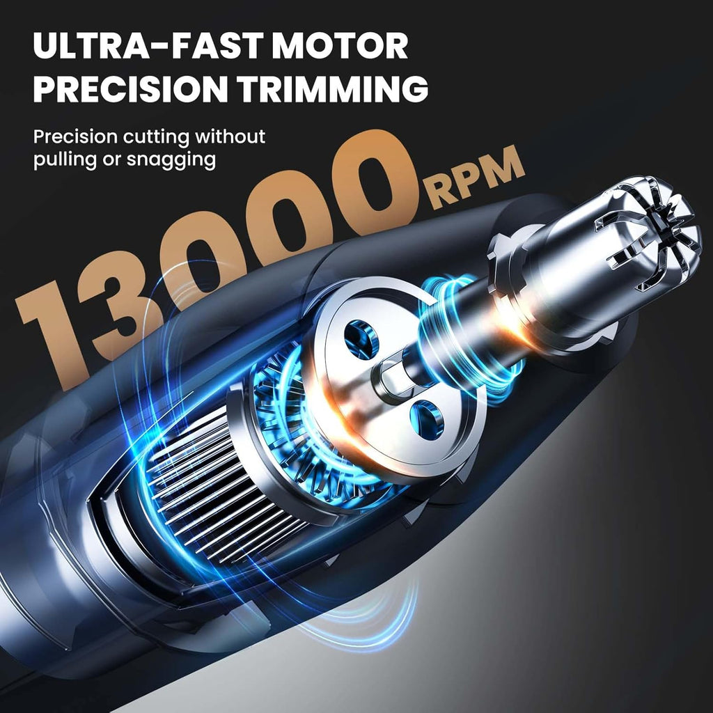Ear and Nose Hair Trimmer for Men, 2026 Professional Painless USB Rechargeable Eyebrow & Facial Electric Hair Trimmer