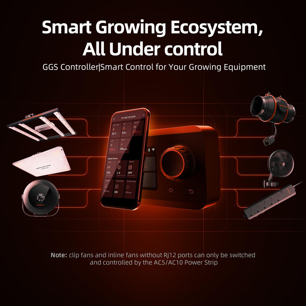 Spider Farmer GGS Controller Kits Automatic Grow Environmental Controller