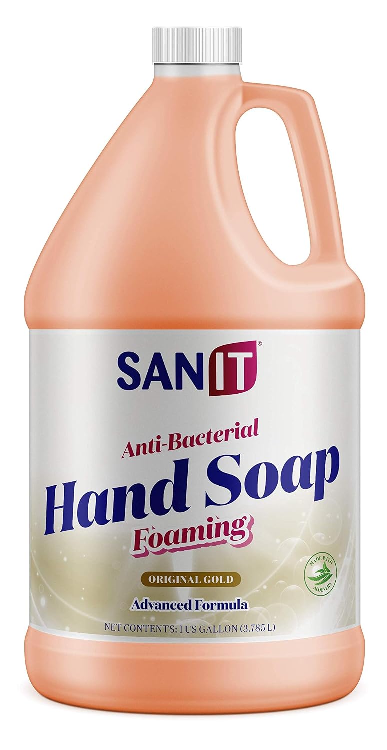 Antibacterial Foaming Hand Soap Refill - Advanced Formula with Aloe Vera and Moisturizers - All-Natural Moisturizing