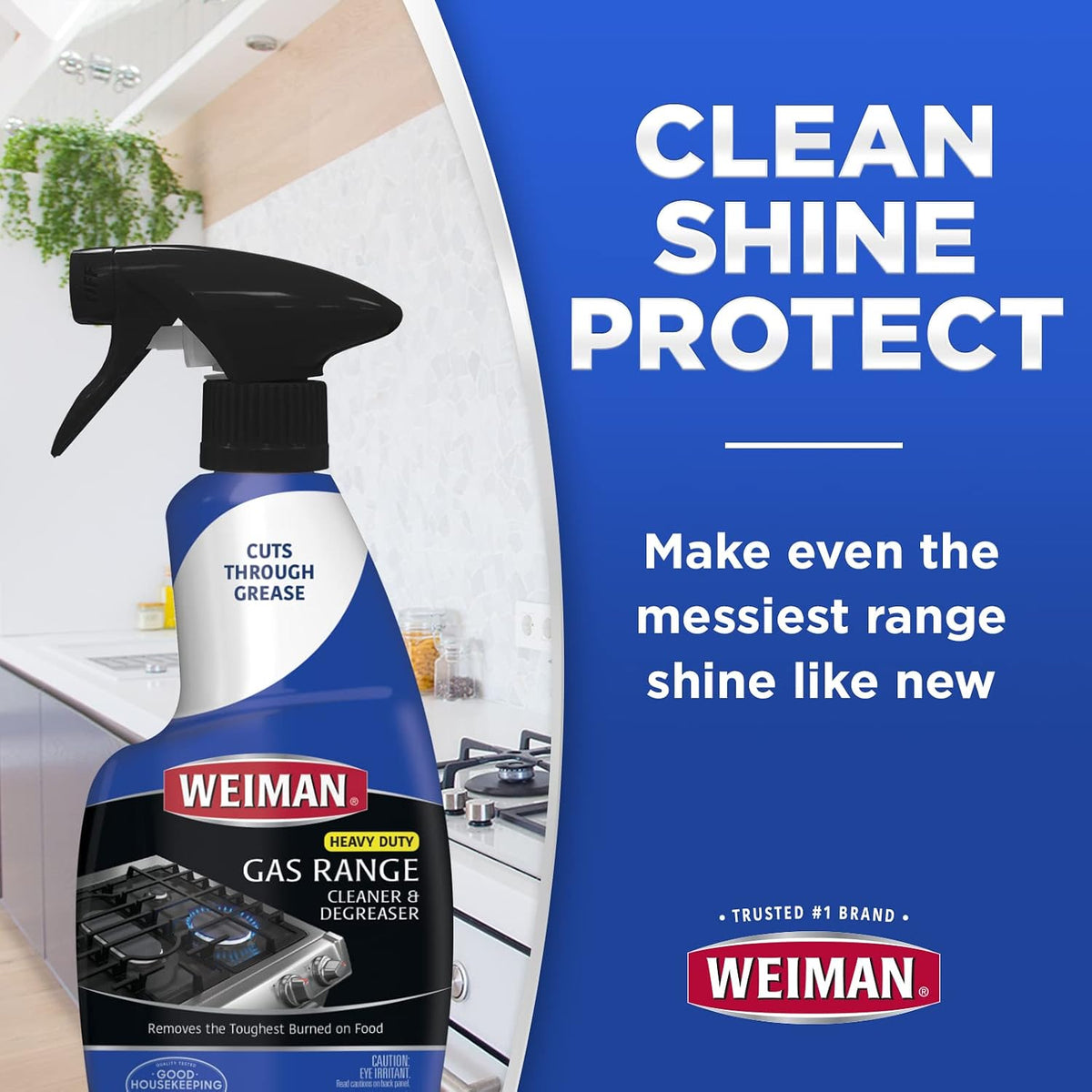 Gas Range Cleaner and Degreaser, Single, Lemon, 1 Count