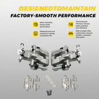 Rear Disc Brake Caliper Pair with Bracket 18-B5310